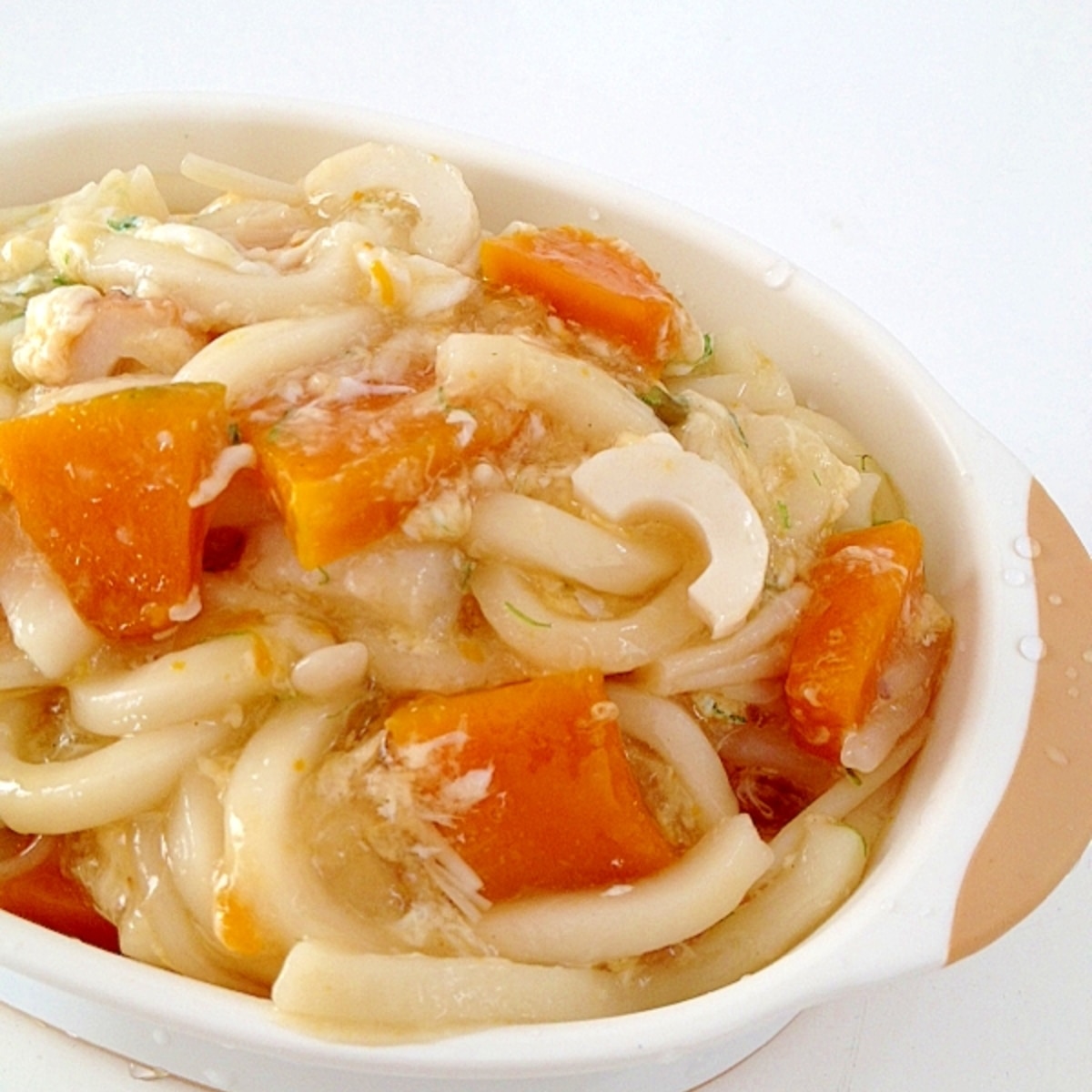 風邪引き幼児のかぼちゃと卵のあんかけうどん レシピ 作り方 By とっこ 楽天レシピ 風邪引き幼児のかぼちゃと卵のあんかけうどん レシピ 作り方 By とっこ 楽天レシピ